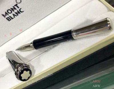 Mont Blanc Pen Fake Princess Monaco Silver Cap Fineliner Pen
